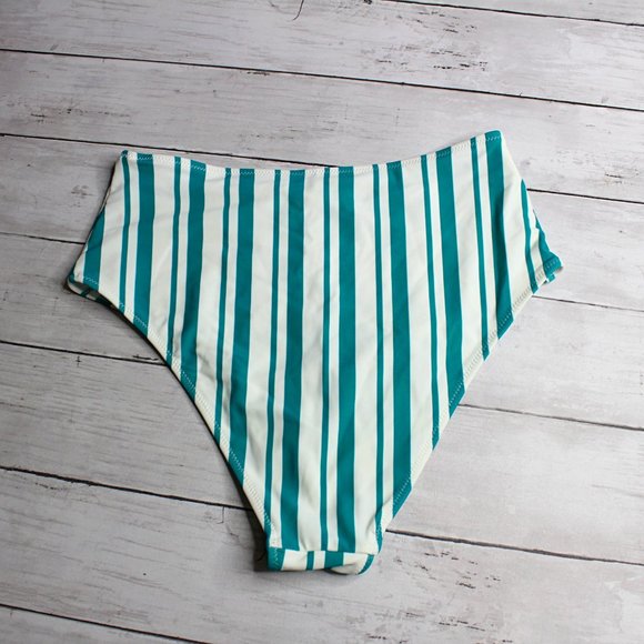 Cupshe Women's Swim Top High Waist Bikini Bottoms Size S Swimsuit 2 Pc - Picture 6 of 7